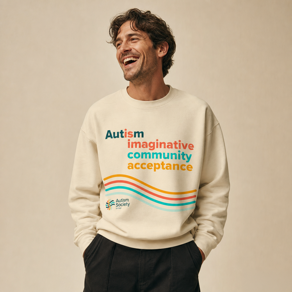 Autism Is Imaginative Unisex Sweatshirt | Autism Society San Diego