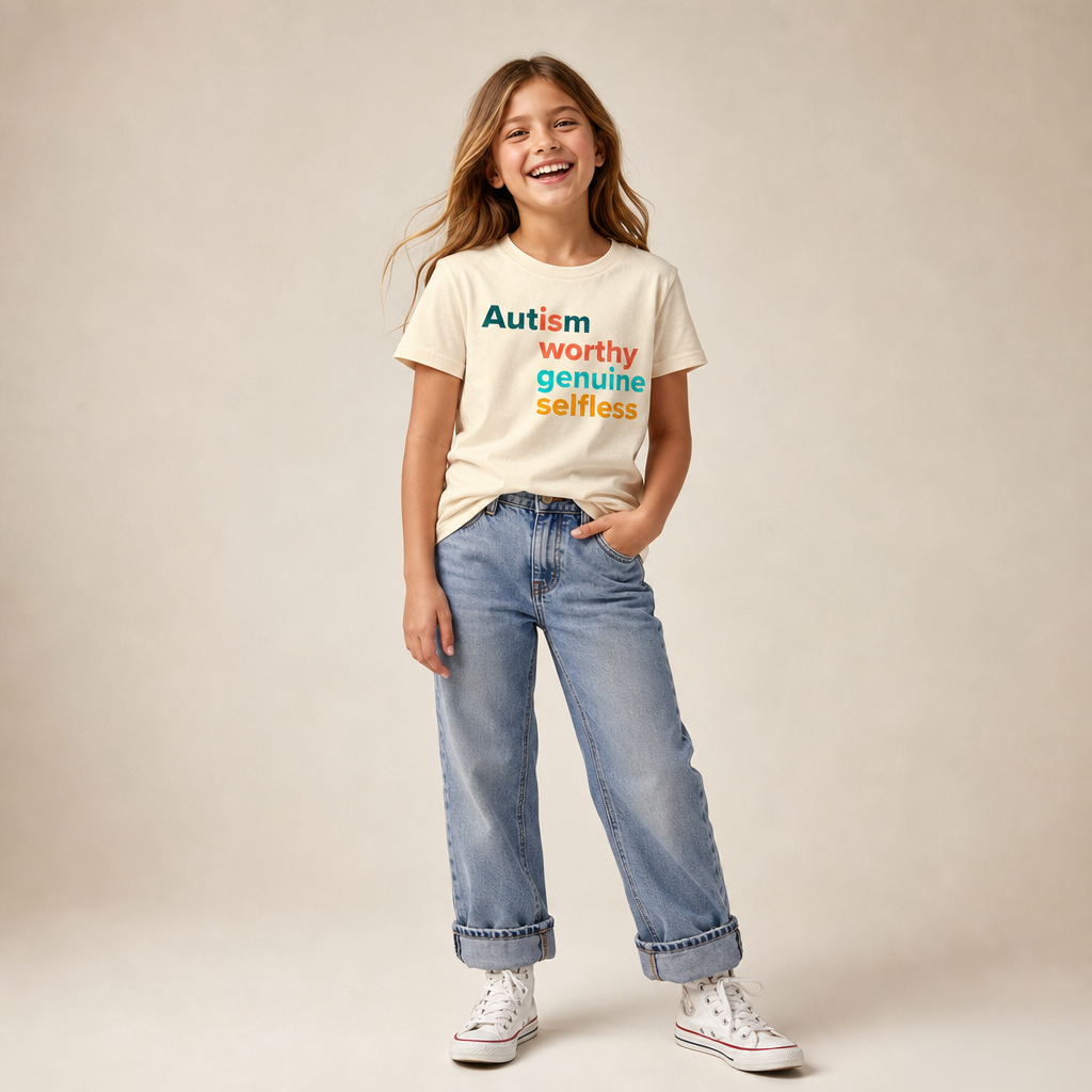Autism Is Worthy Youth Tee | Autism Society San Diego