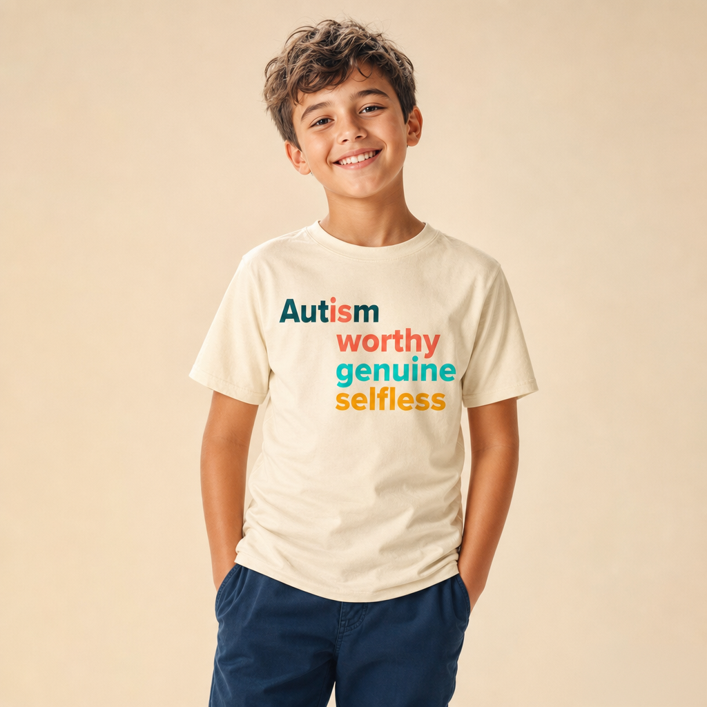 Autism Is Worthy Youth Tee | Autism Society San Diego
