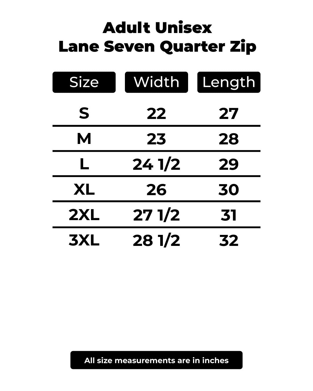 Lane Seven Quarter Zip Sweatshirt | Autism Society San Diego Merchandise