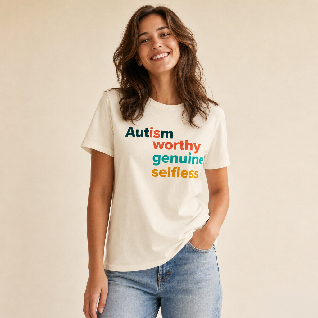 Autism Is Worthy Women's Tee | Autism Society San Diego