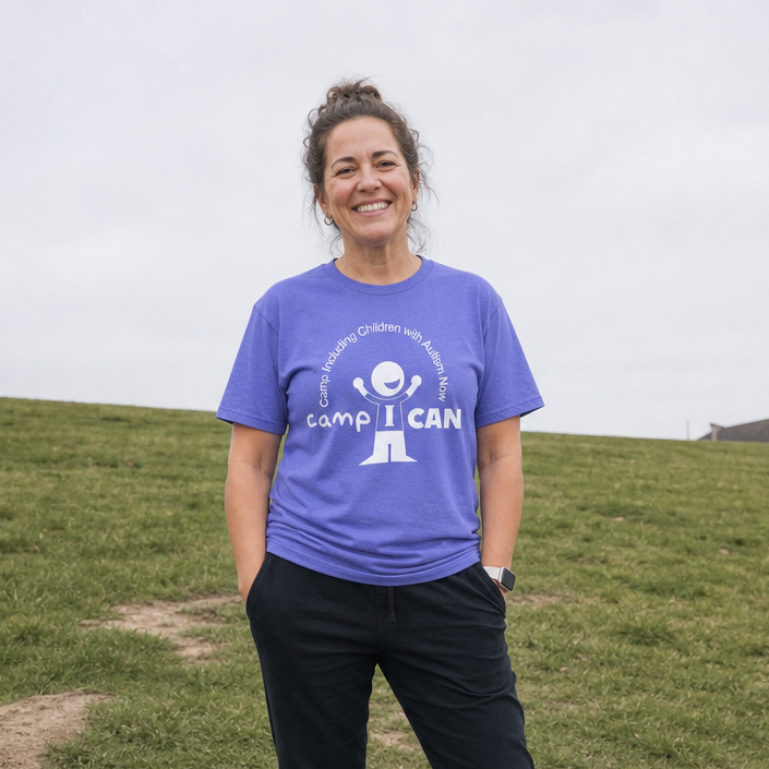 Camp I Can Women's Tee | Autism Society San Diego