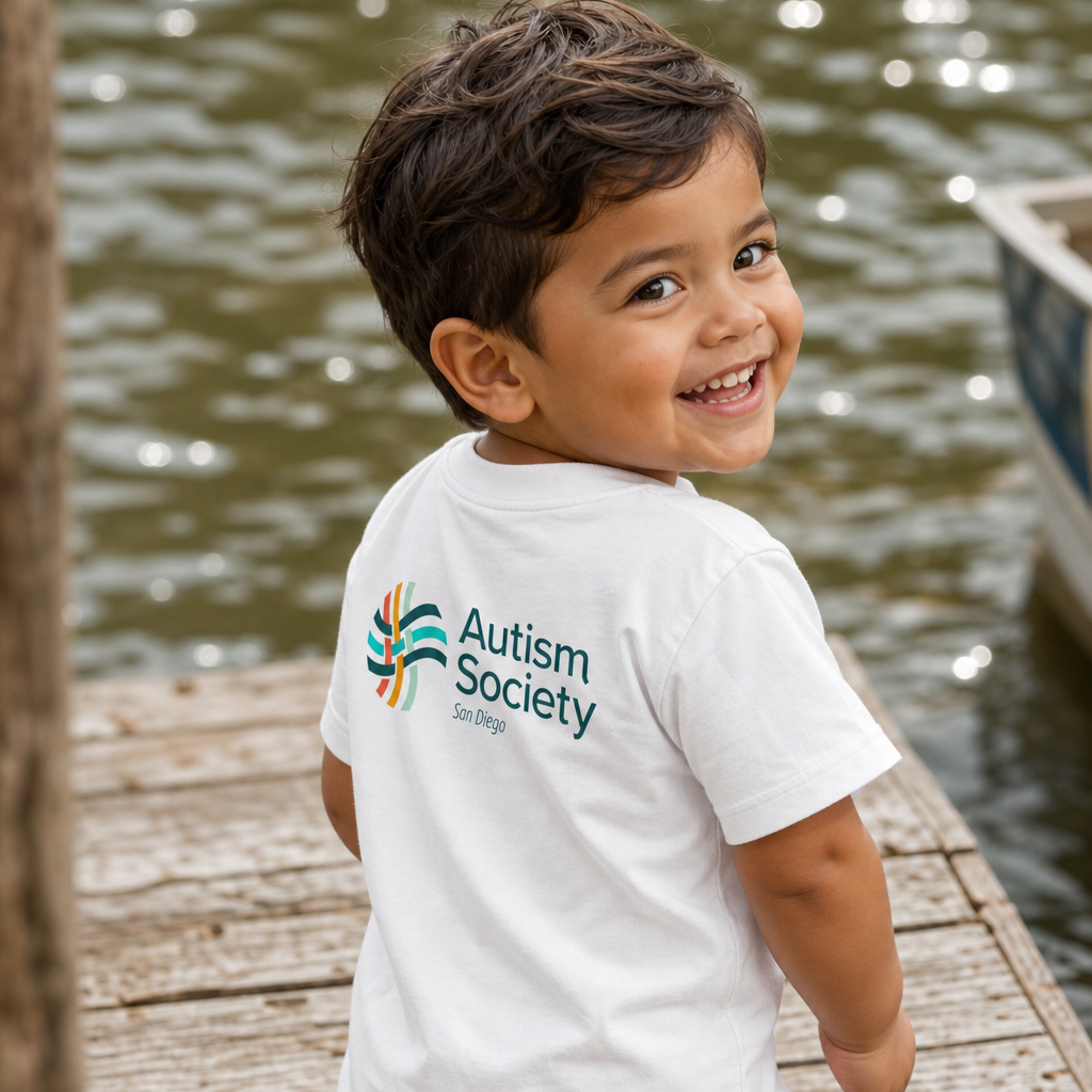 Family Camp Toddler Tee | Autism Society San Diego