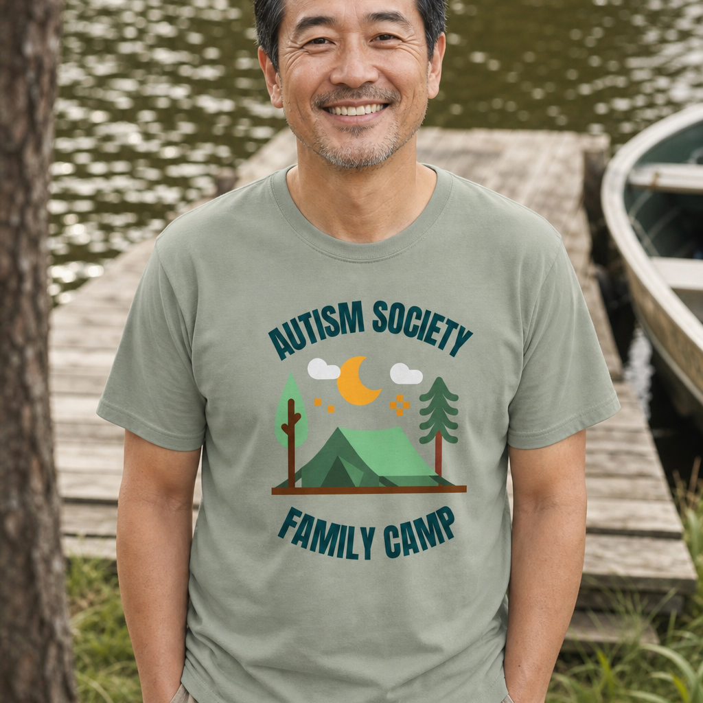 Family Camp Tee | Autism Society San Diego