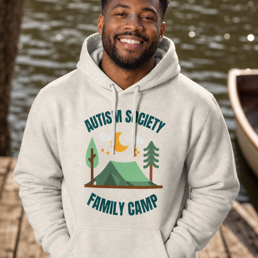 Family Camp Unisex Hoodie | Autism Society San Diego