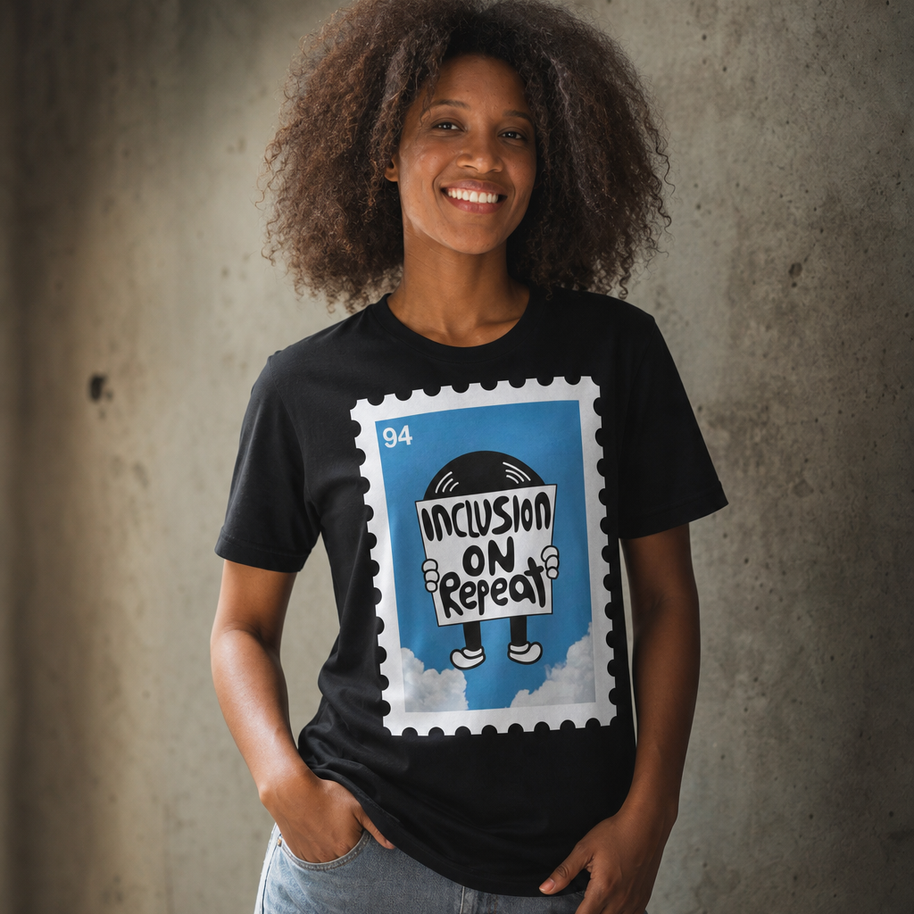 Inclusion On Repeat Tee | Autism Society San Diego