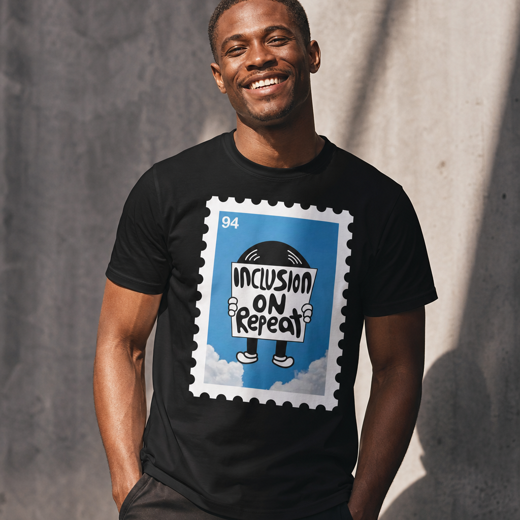 Inclusion On Repeat Tee | Autism Society San Diego
