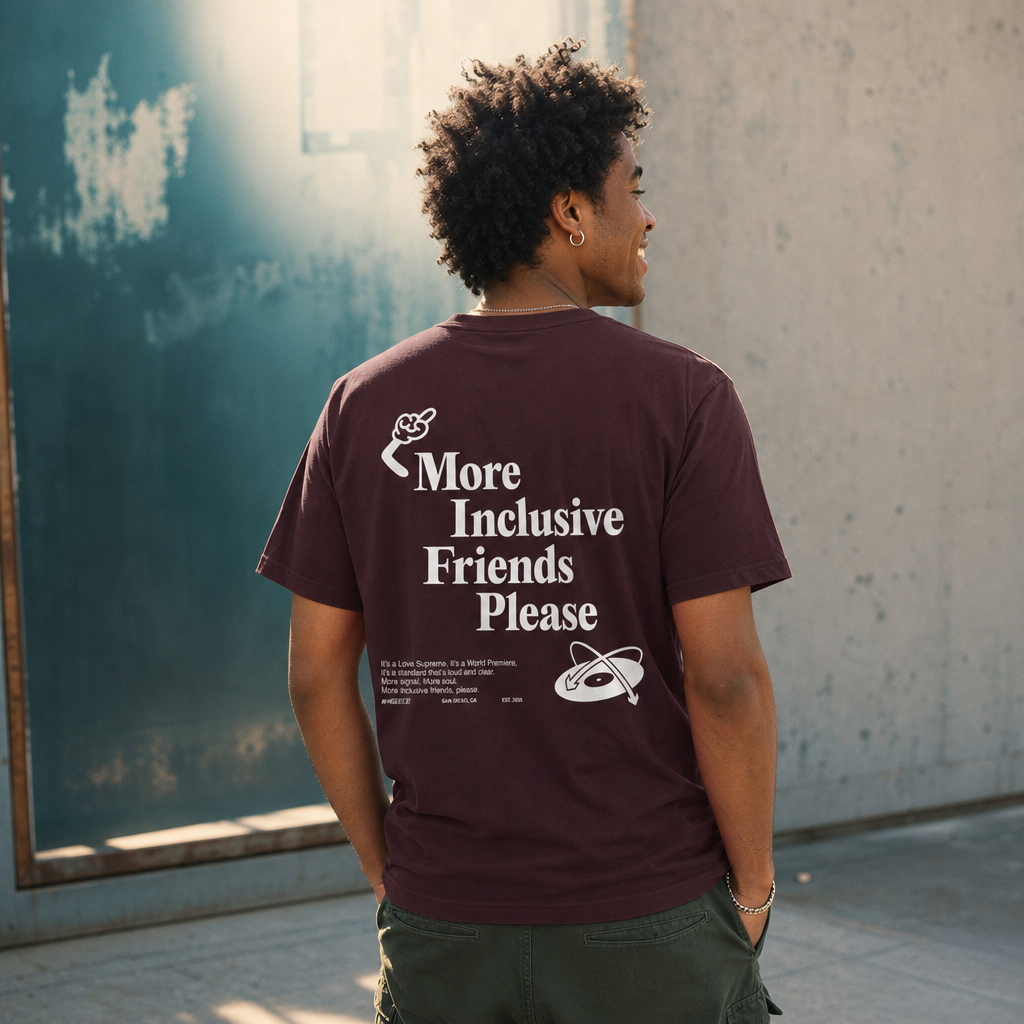 More Inclusive Friends Please Tee | Autism Society San Diego