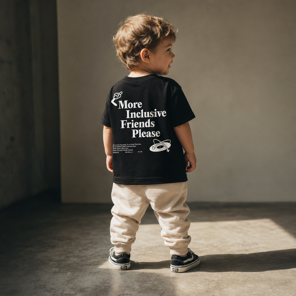 More Inclusive Friends Please Toddler Tee | Autism Society San Diego