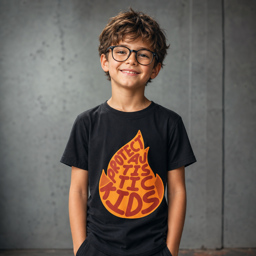 Protect Autistic Kids Youth Tee | Autism Society San Diego