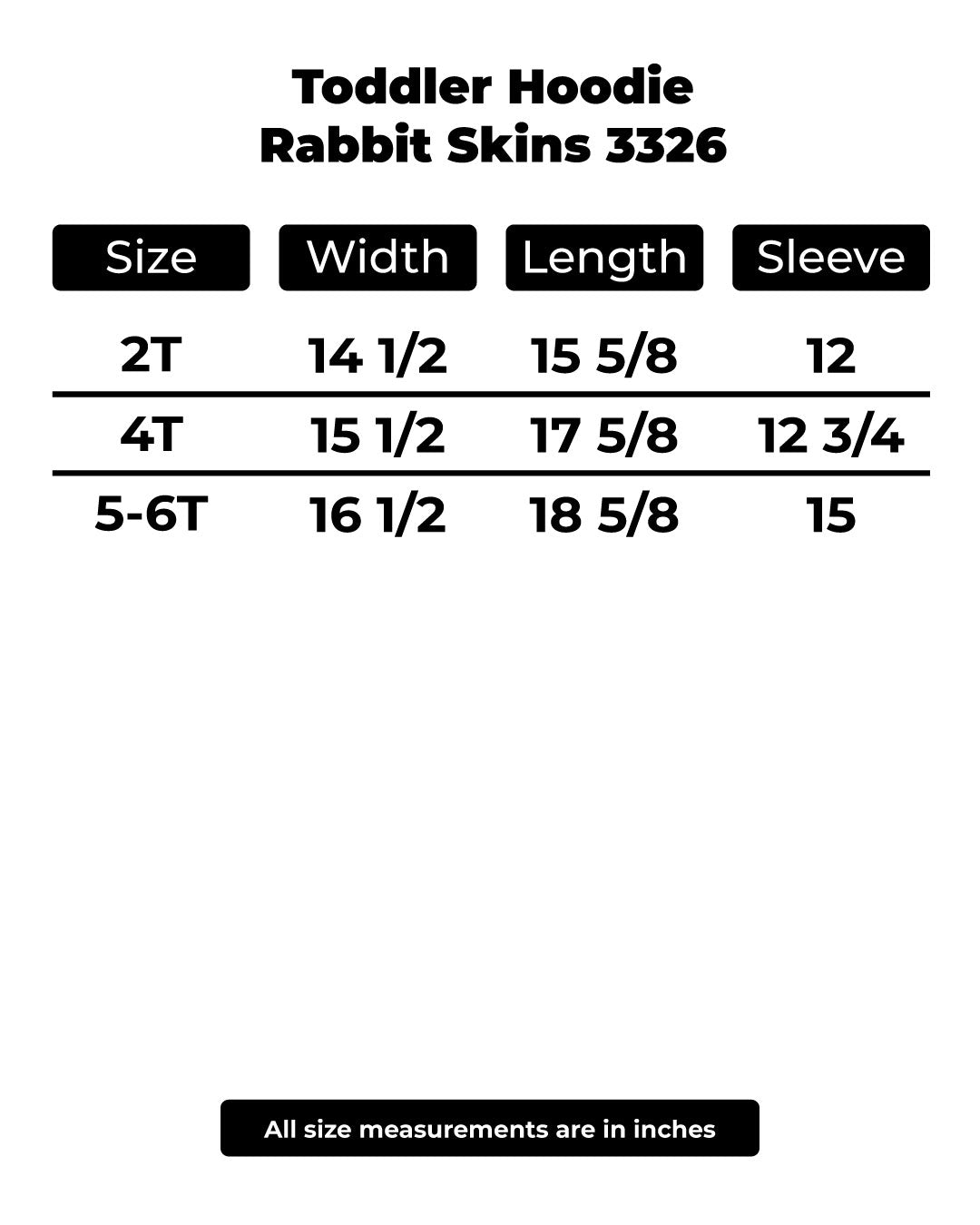 Rabbit Skins 3326 Toddler Hoodie | Autism Society San Diego Merchandise