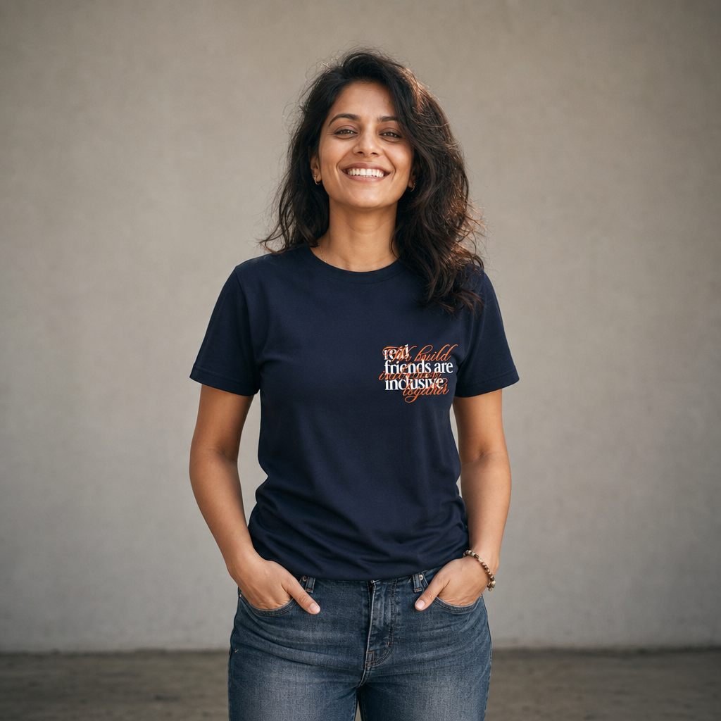 We Build Inclusion Together Women's Tee | Autism Society San Diego