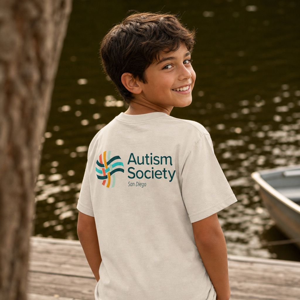 Family Camp Youth Tee | Autism Society San Diego