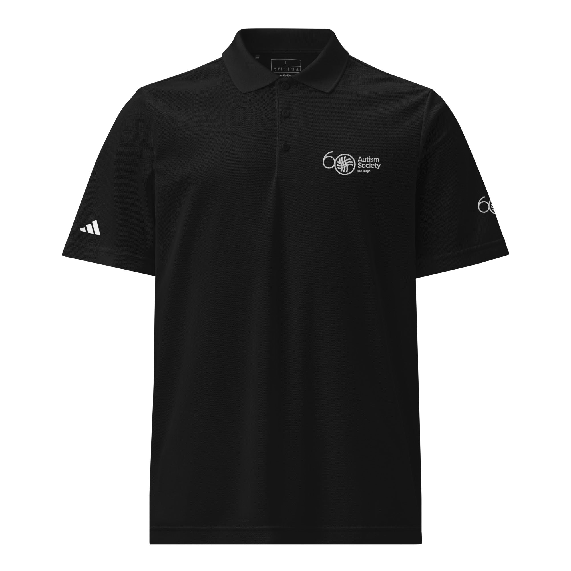 ASSD 60th Adidas Sport Polo | Autism Society San Diego