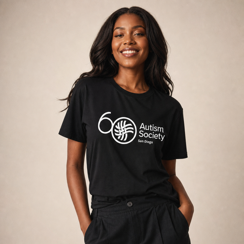 ASSD 60th Logo Tee | Autism Society San Diego
