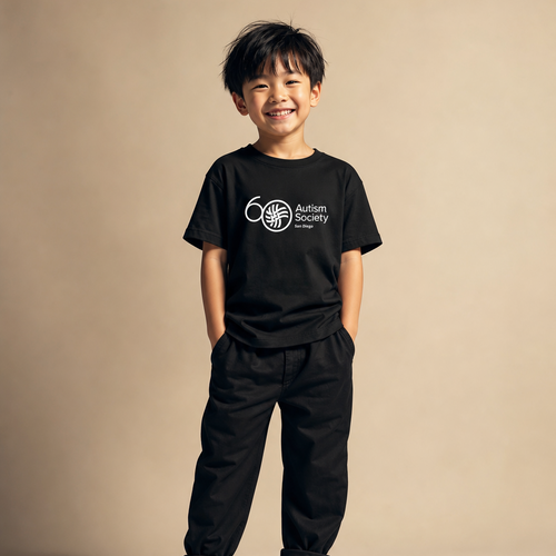 ASSD 60th Logo Youth Tee | Autism Society San Diego