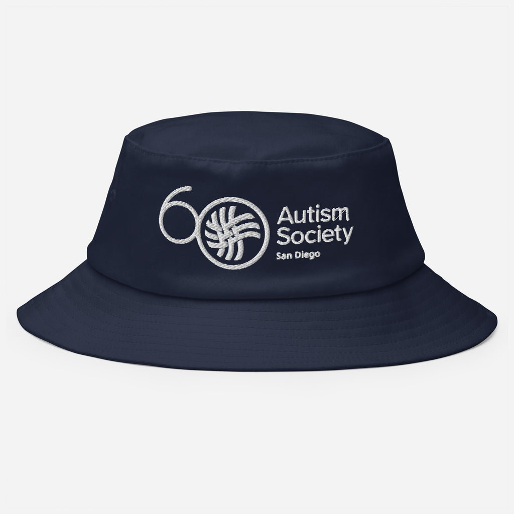ASSD 60th Logo Bucket Hat | Autism Society San Diego