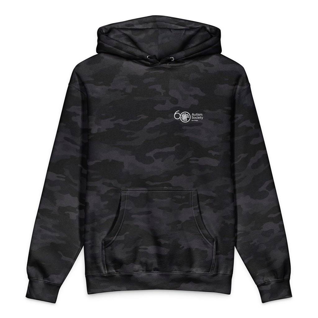 ASSD 60th Logo Heavyweight Hoodie | Autism Society San Diego