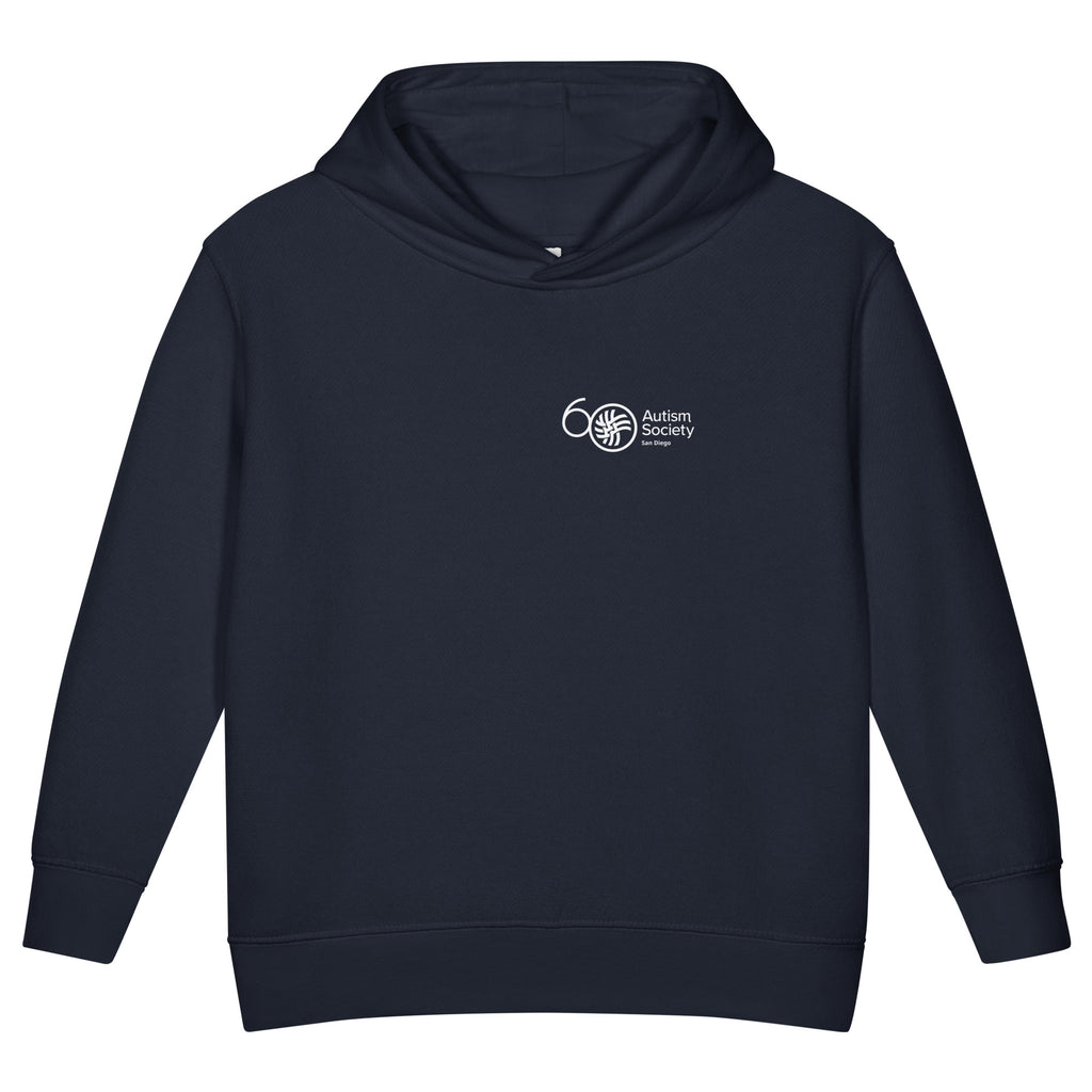 ASSD 60th Logo Toddler Hoodie | Autism Society San Diego