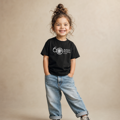 ASSD 60th Logo Toddler Tee | Autism Society San Diego