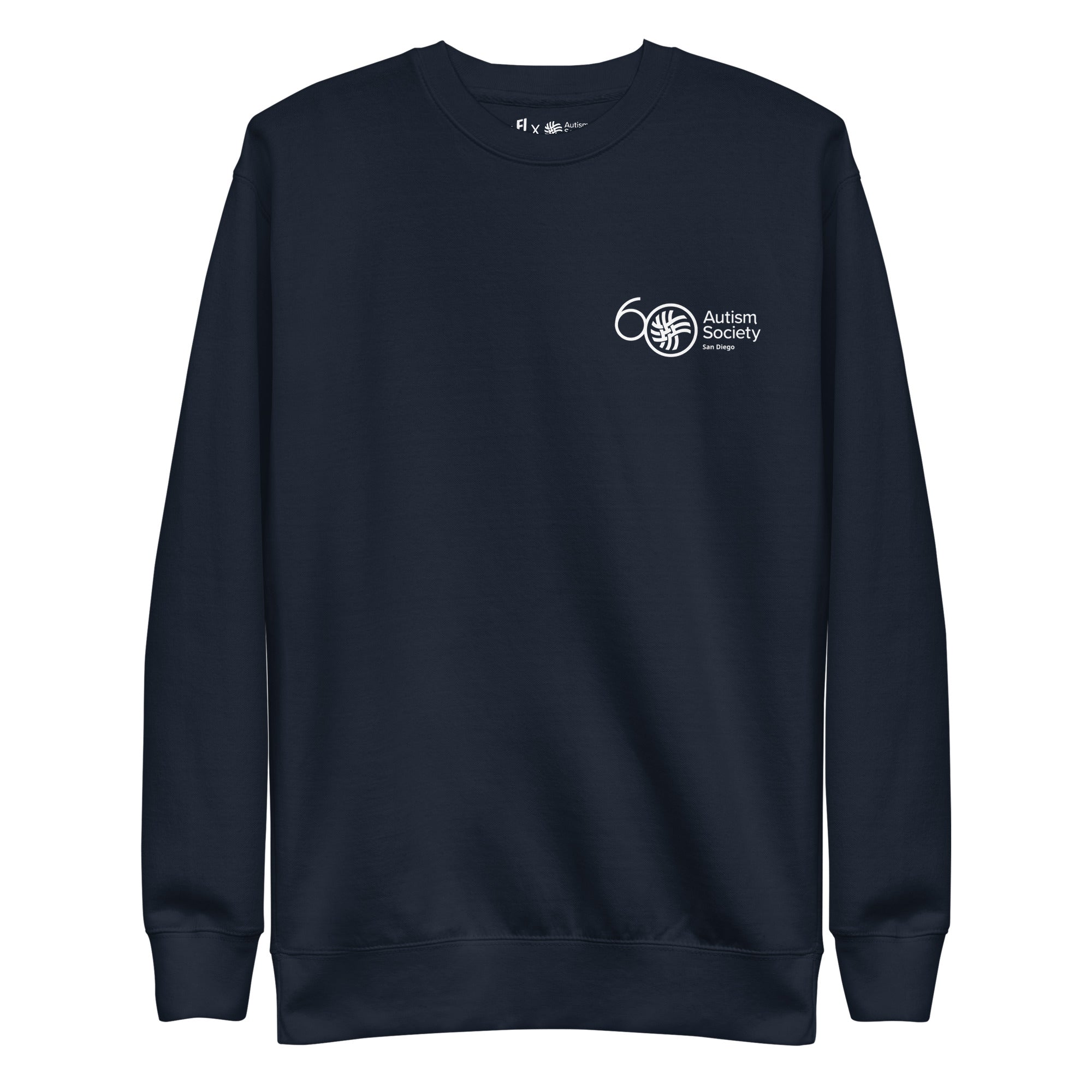 ASSD 60th Logo Unisex Sweatshirt | Autism Society San Diego