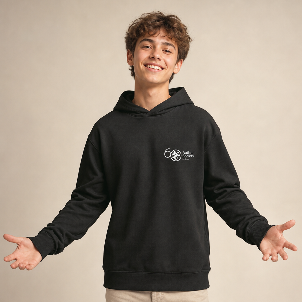 ASSD 60th Logo Youth Hoodie | Autism Society San Diego