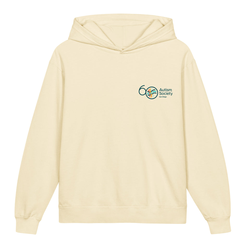 ASSD 60th Logo Youth Hoodie | Autism Society San Diego