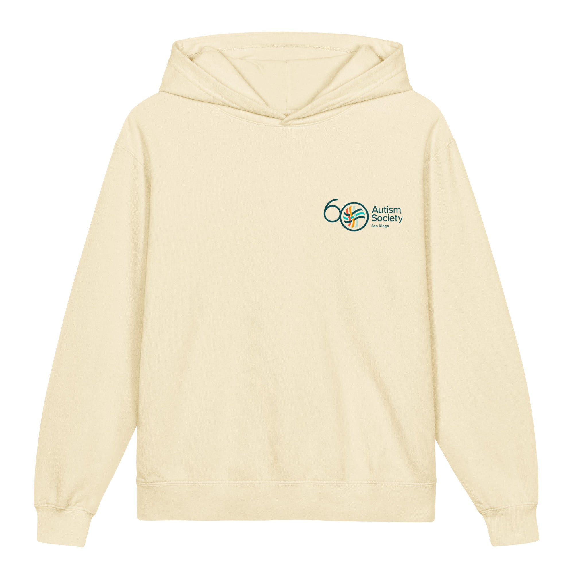 ASSD 60th Logo Youth Hoodie | Autism Society San Diego