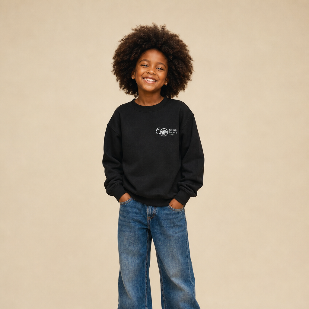 ASSD 60th Logo Youth Sweatshirt | Autism Society San Diego