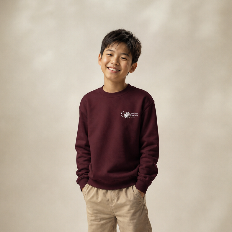 ASSD 60th Logo Youth Sweatshirt | Autism Society San Diego