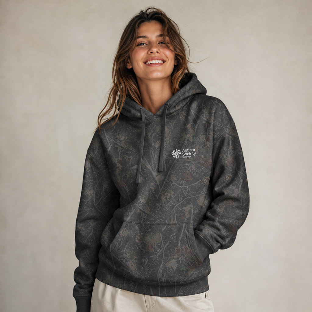 ASSD Essential Logo Heavyweight Hoodie | Autism Society San Diego