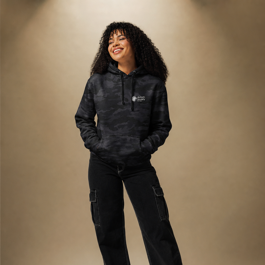 ASSD Essential Logo Heavyweight Hoodie | Autism Society San Diego