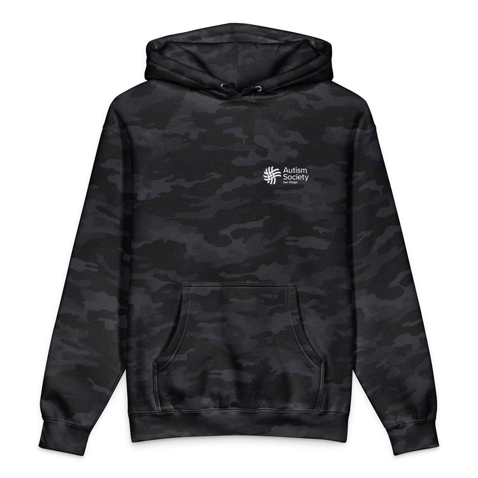 ASSD Essential Logo Heavyweight Hoodie | Autism Society San Diego