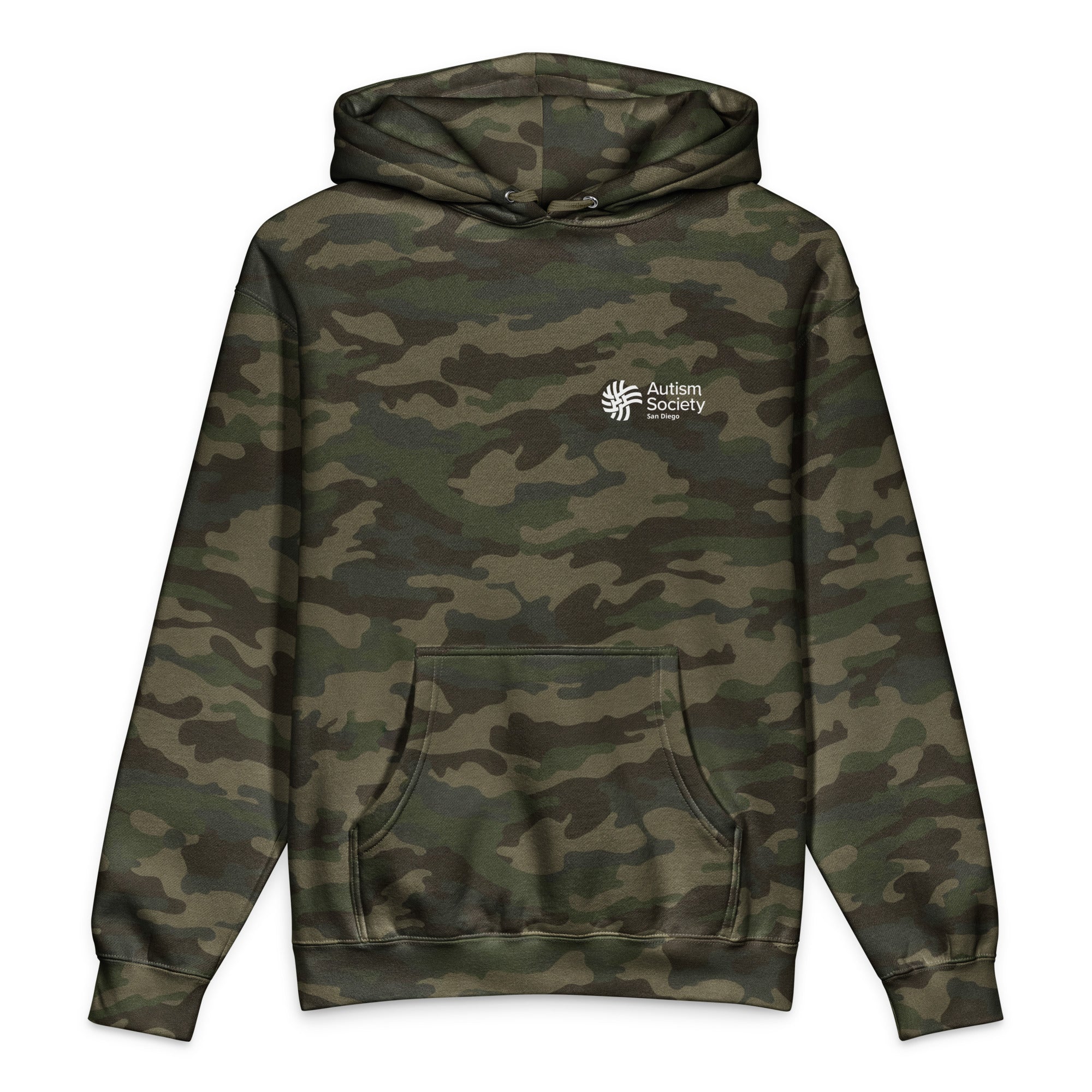 ASSD Essential Logo Heavyweight Hoodie | Autism Society San Diego