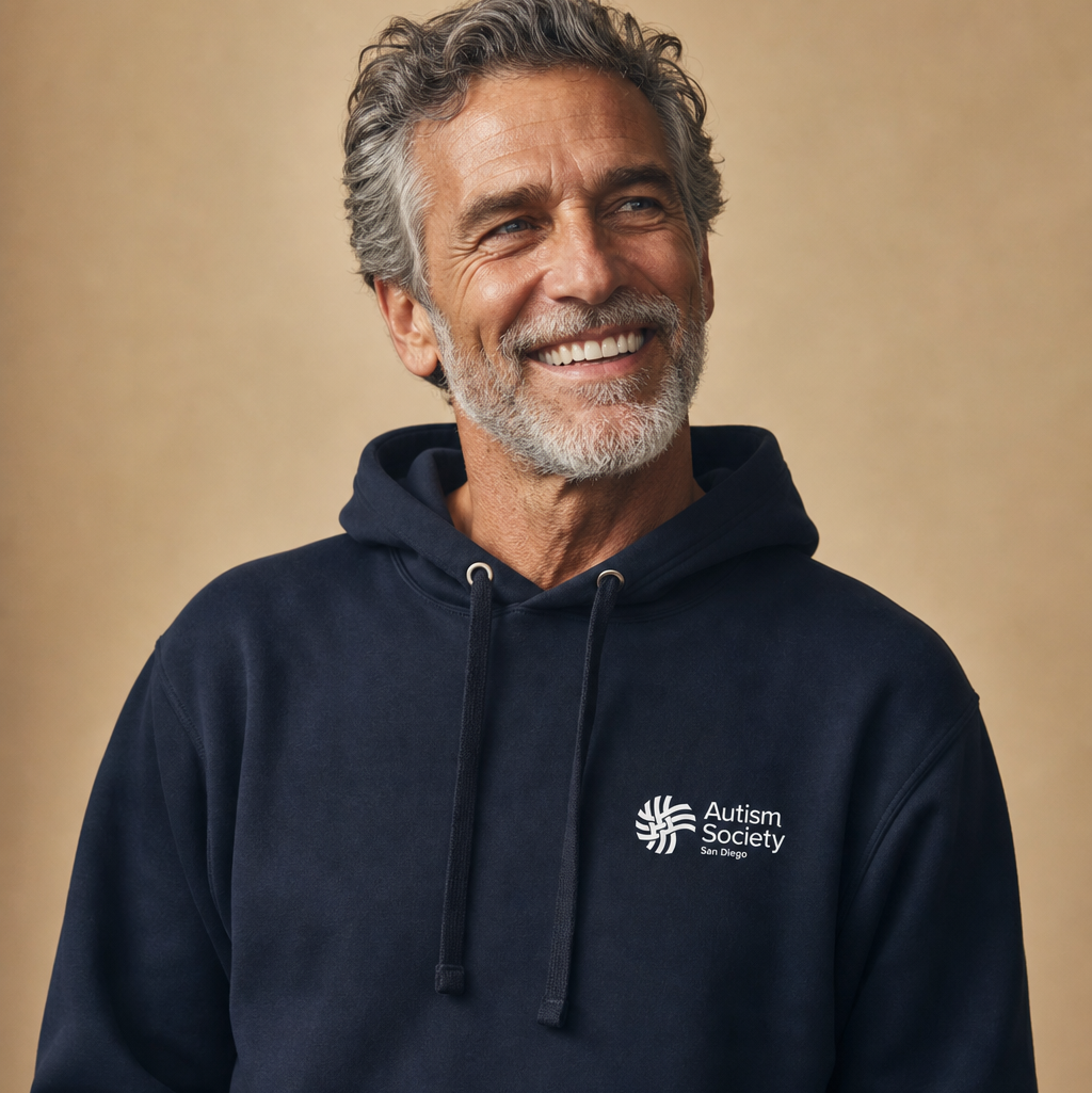 ASSD Essential Logo Unisex Hoodie | Autism Society San Diego