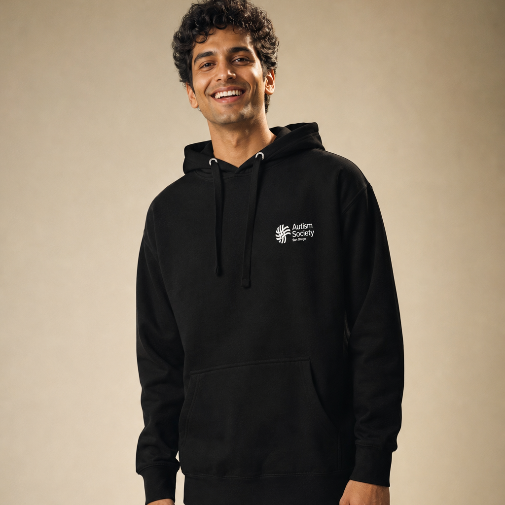 ASSD Essential Logo Unisex Hoodie | Autism Society San Diego