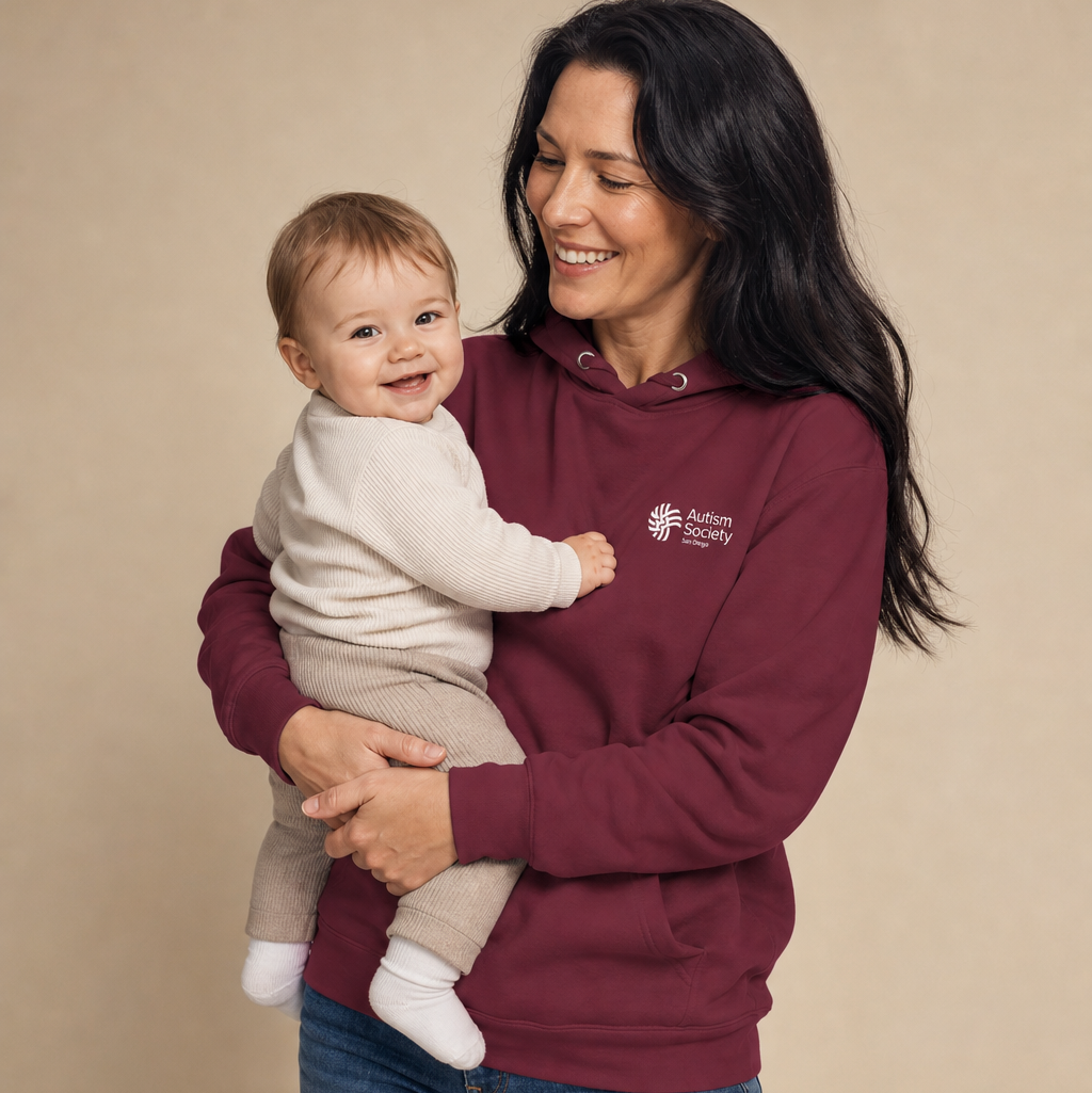 ASSD Essential Logo Unisex Hoodie | Autism Society San Diego