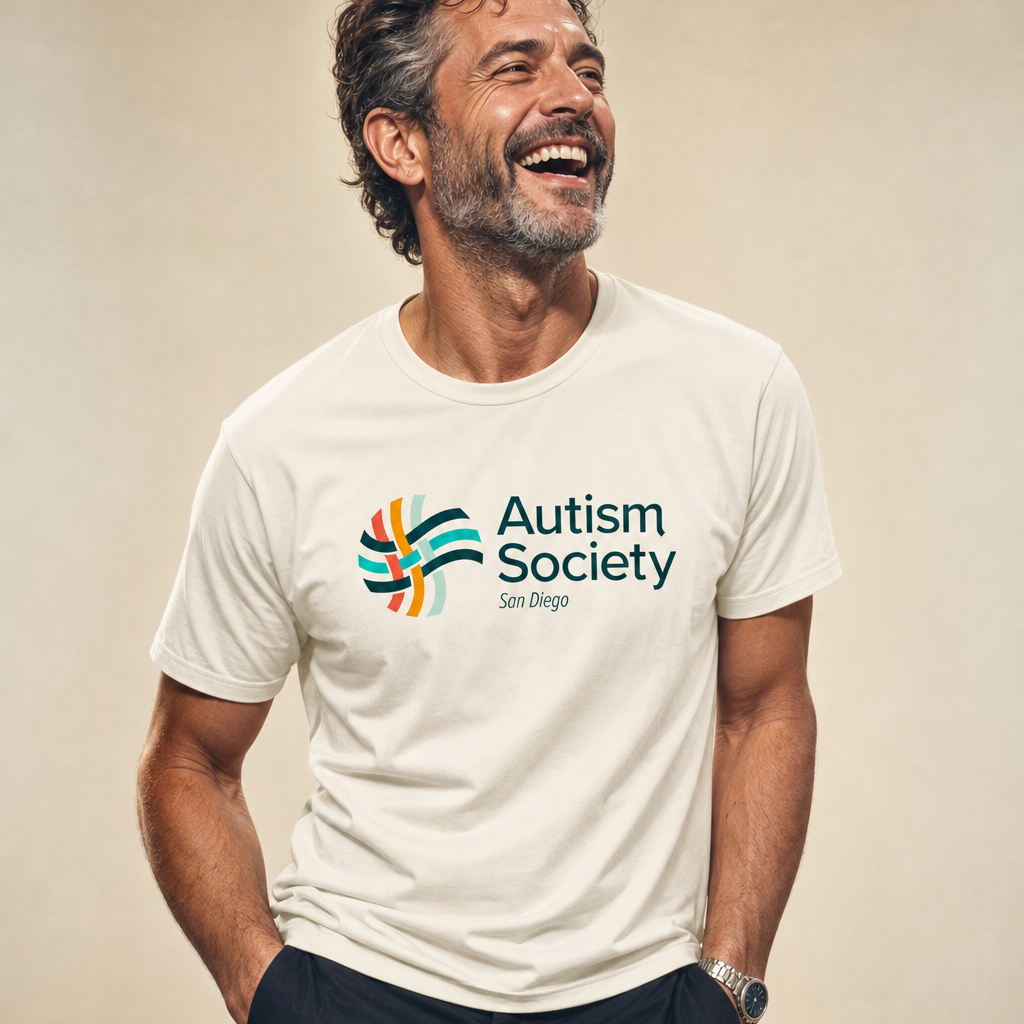ASSD Essential Logo Tee | Autism Society San Diego