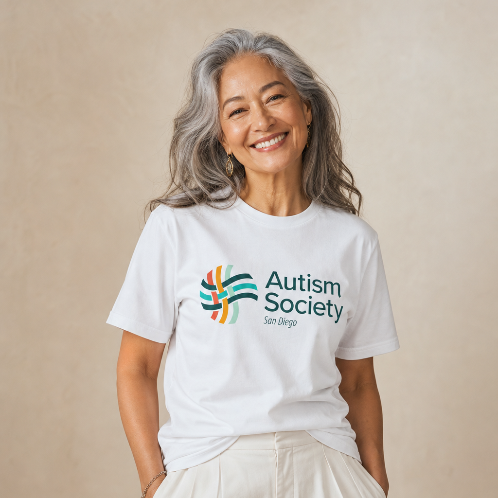 ASSD Essential Logo Tee | Autism Society San Diego