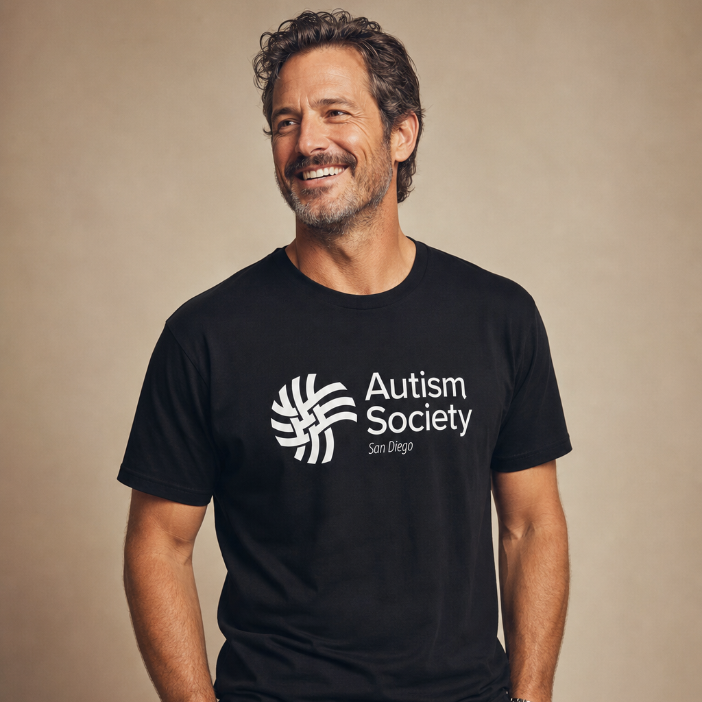ASSD Essential Logo Tee | Autism Society San Diego