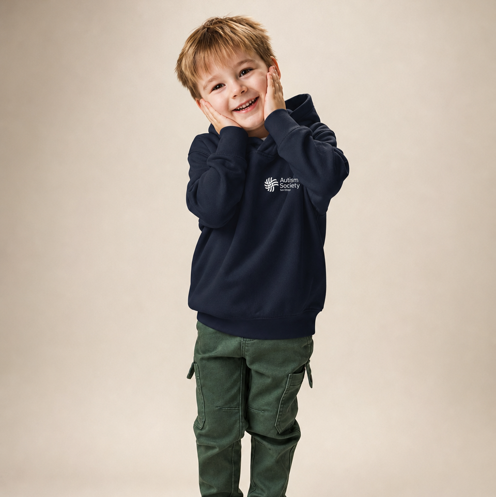 ASSD Essential Logo Toddler Hoodie | Autism Society San Diego