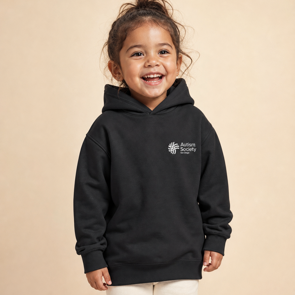 ASSD Essential Logo Toddler Hoodie | Autism Society San Diego