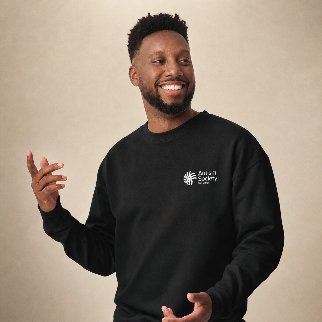 ASSD Essential Logo Unisex Sweatshirt | Autism Society San Diego