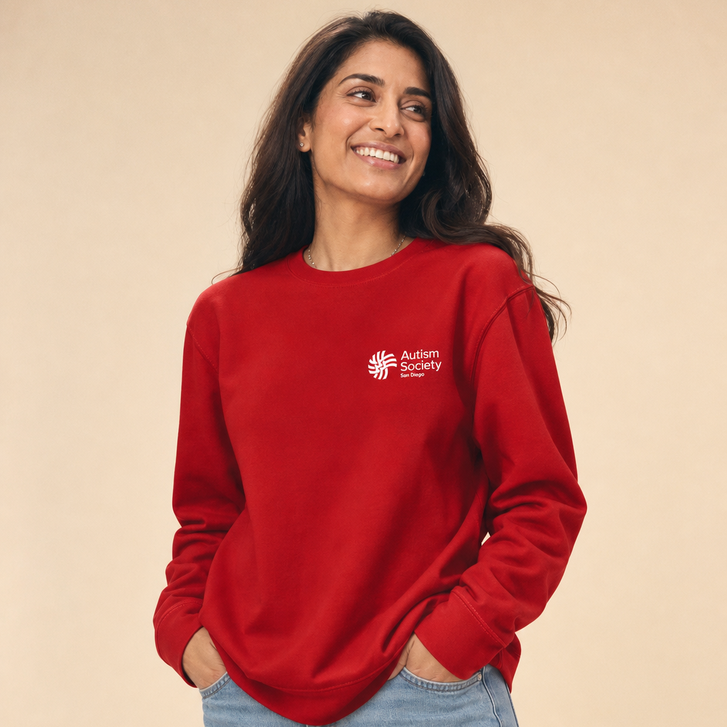 ASSD Essential Logo Unisex Sweatshirt | Autism Society San Diego