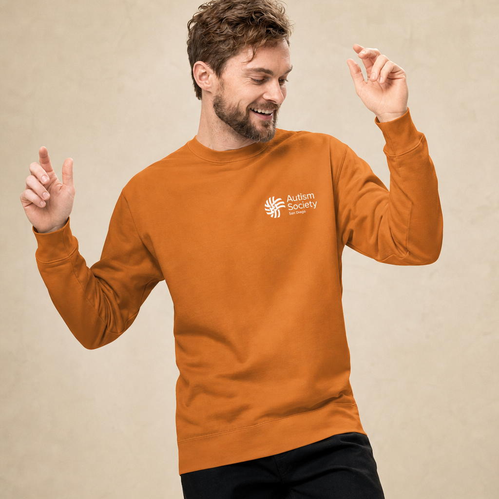 ASSD Essential Logo Unisex Sweatshirt | Autism Society San Diego