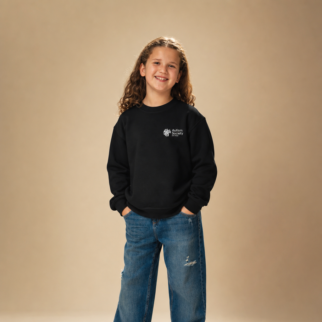 ASSD Essential Logo Youth Sweatshirt | Autism Society San Diego