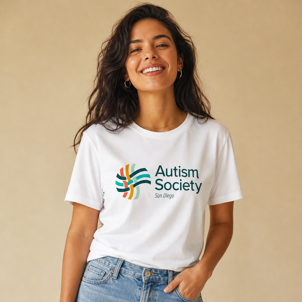 ASSD Essential Logo Women's Tee | Autism Society San Diego