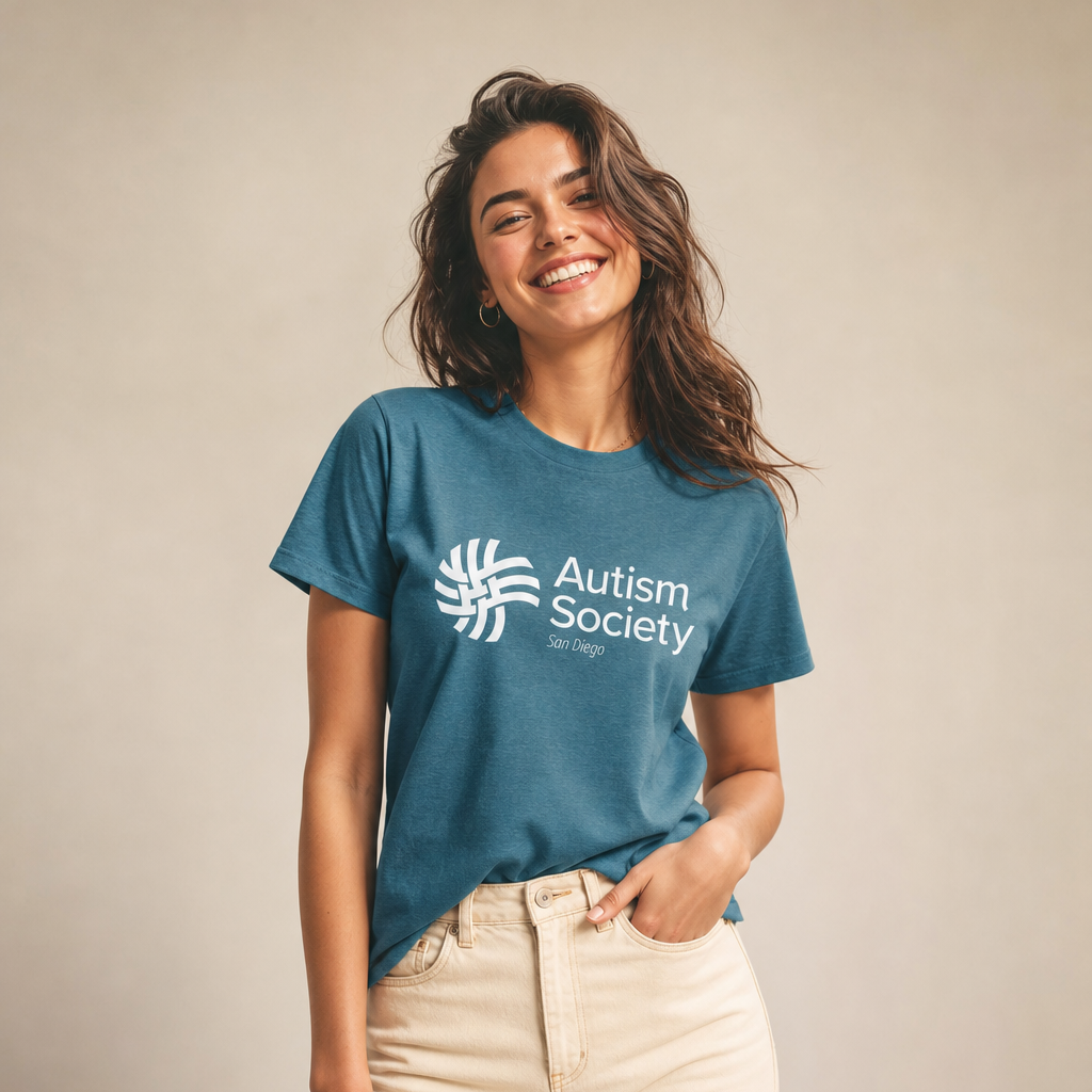 ASSD Essential Logo Women's Tee | Autism Society San Diego