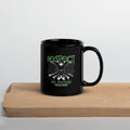 Respect The Spectrum Black Mug 11oz | Autism Society San Diego