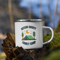 Family Camp Enamel Mug | Autism Society San Diego